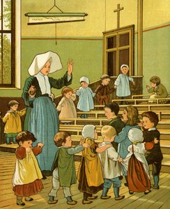 Crèche van Zuster Rosalie door Thomas Crane