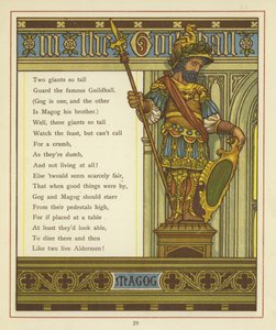 Gog en Magog door Thomas Crane