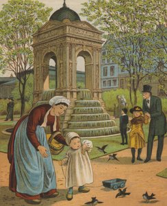 Parijs: la Fontine des Innocents