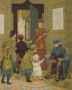 Rouen: Blinde Pierre (kleur litho)