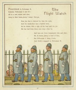 De Nachtwacht door Thomas Crane