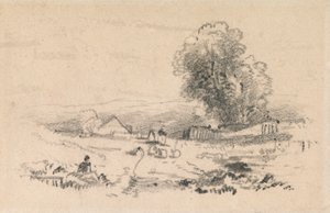 De weg naar het dorp