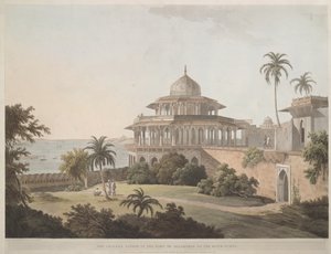De Chalees Satoon in het fort van Allahabad aan de rivier Jumna