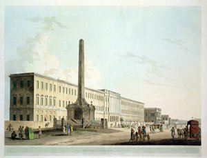 De Gebouwen van de Schrijvers, Calcutta, plaat 30 uit 