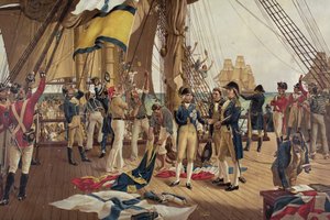 Nelsons laatste signaal bij Trafalgar