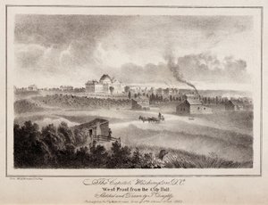 Het Capitool. Washington, D.C. door Thomas Doughty
