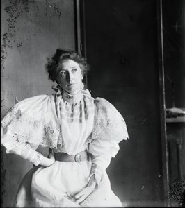Jennie Dean Kershaw mevrouw Samuel Murray door Thomas Eakins