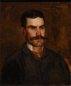 Portret van Frank Mac Dowell door Thomas Eakins