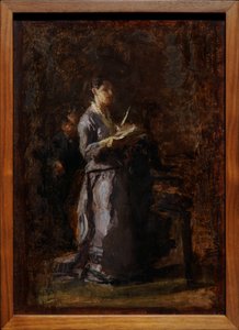 Studie voor „Pathetisch lied“ door Thomas Eakins