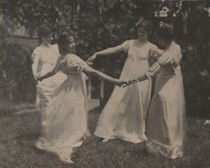 Susan Hannah Macdowell, Onbekend Meisje, Elizabeth Macdowell, en Mogelijk Mary Macdowell..., ca. 1 door Thomas Eakins