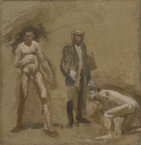 De telling, studie door Thomas Eakins