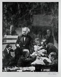 De Gross Clinic, 1876 door Thomas Eakins