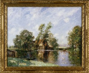De oude molen, Houghton, Cambridgeshire, ca. 1907