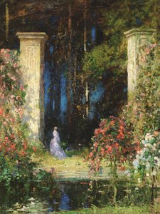 De oude poort door Thomas Edwin Mostyn