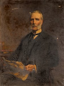 Portret van John Hall