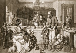 Van hand tot mond - Hij was een van de weinigen die niet zouden bedelen, pub. 1879