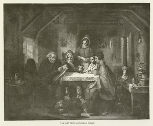 De zaterdagavond van de boeren door Thomas Faed