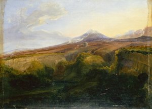 Een uitzicht op Vesuvius door Thomas Fearnley