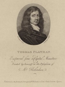 Portret van Thomas Flatman