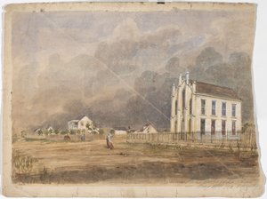 Vrijmetselaarszaal, Matagorda, Texas, 21 mei 1852
