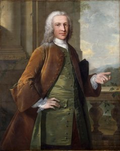 Porträt von Sir Charles Kemeys-Tynte, Baronet (1710-1785) door Thomas Frye