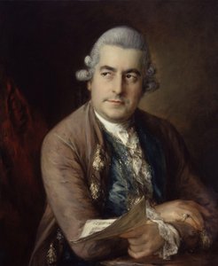Johann Christian Bach door Thomas Gainsborough