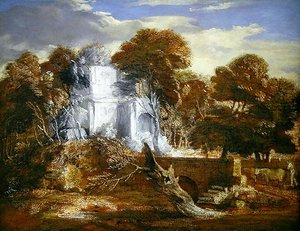 Landschap met een Figuur en Vee