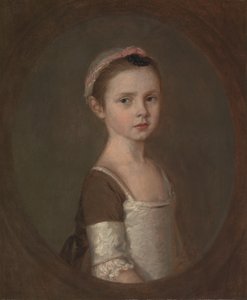Miss Susanna Gardiner 1752-1818, tussen 1758 en 1759 door Thomas Gainsborough