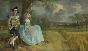 De heer en mevrouw Andrews, 1750 door Thomas Gainsborough