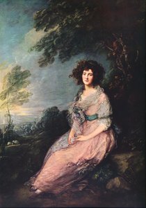 Mevrouw Richard Brinsley Sheridan door Thomas Gainsborough
