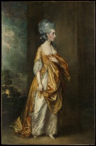 Portret van Mrs. Grace Dalrymple Elliott (1754-1823) door Thomas Gainsborough