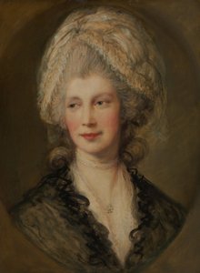 Koningin Charlotte door Thomas Gainsborough