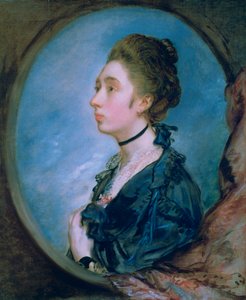 De dochter van de kunstenaar Margaret, ca. 1772