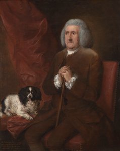 William Lowndes, Auditor van het Hof van Exchequer van Zijne Majesteit door Thomas Gainsborough RA