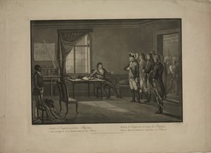 Keizer Paul I bezoekt Kosciusko in de gevangenis door Thomas Gaugain