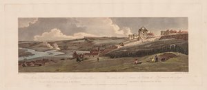 Een selectie van twintig van de meest pittoreske uitzichten in Parijs: Uitzicht vanaf het paleisterras, 1803 door Thomas Girtin