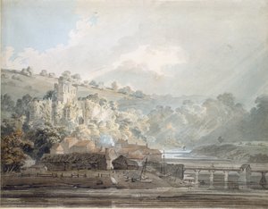 Uitzicht op Chepstow, Monmouthshire