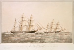 De Grote China Race: de Clipper Schepen 