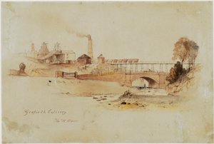 Gosforth Colliery door Thomas H. Hair