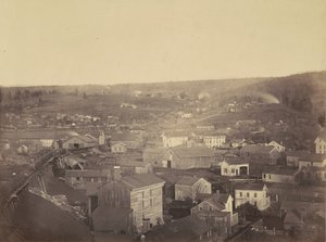 Honesdale, Sectie 3, Del.  Hudson Canal Co, ca. 1863-1865 (foto)