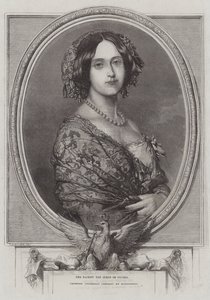 Hare Majesteit de Koningin van Pruisen, gisteren (vrijdag) gekroond in Koningsbergen door Thomas Harrington Wilson