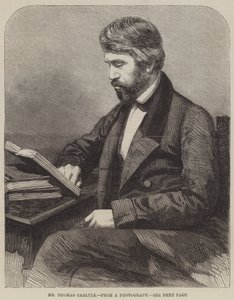 De heer Thomas Carlyle door Thomas Harrington Wilson