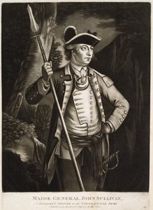 Generaal-majoor John Sullivan, een onderscheiden officier in het Continentale leger door Thomas Hart