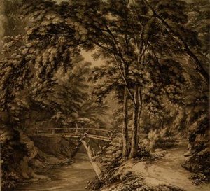 Downton, Herefordshire door Thomas Hearne