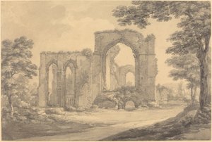 Furness Abbey door Thomas Hearne