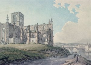 Prior Church, Haddington, 1786 door Thomas Hearne
