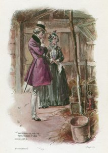 "Maar mijn advies is, dood het arme schepsel meteen" (kleurenlitho)