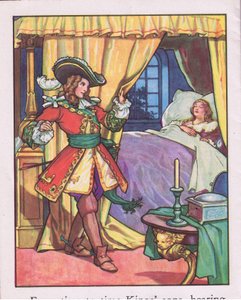 Hij stond versteld van haar schoonheid (litho) door Thomas Heath Robinson