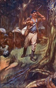 "Het was een vreselijke reis" (kleurenlitho)
