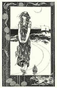 Medea (litho) door Thomas Heath Robinson